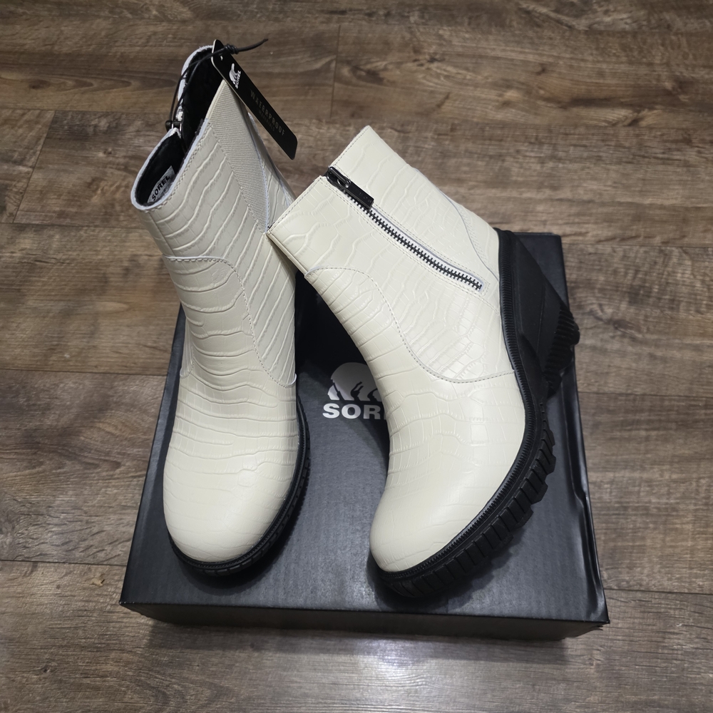 Sorel Ona Ave Zip Wedge Boots Women Size 9